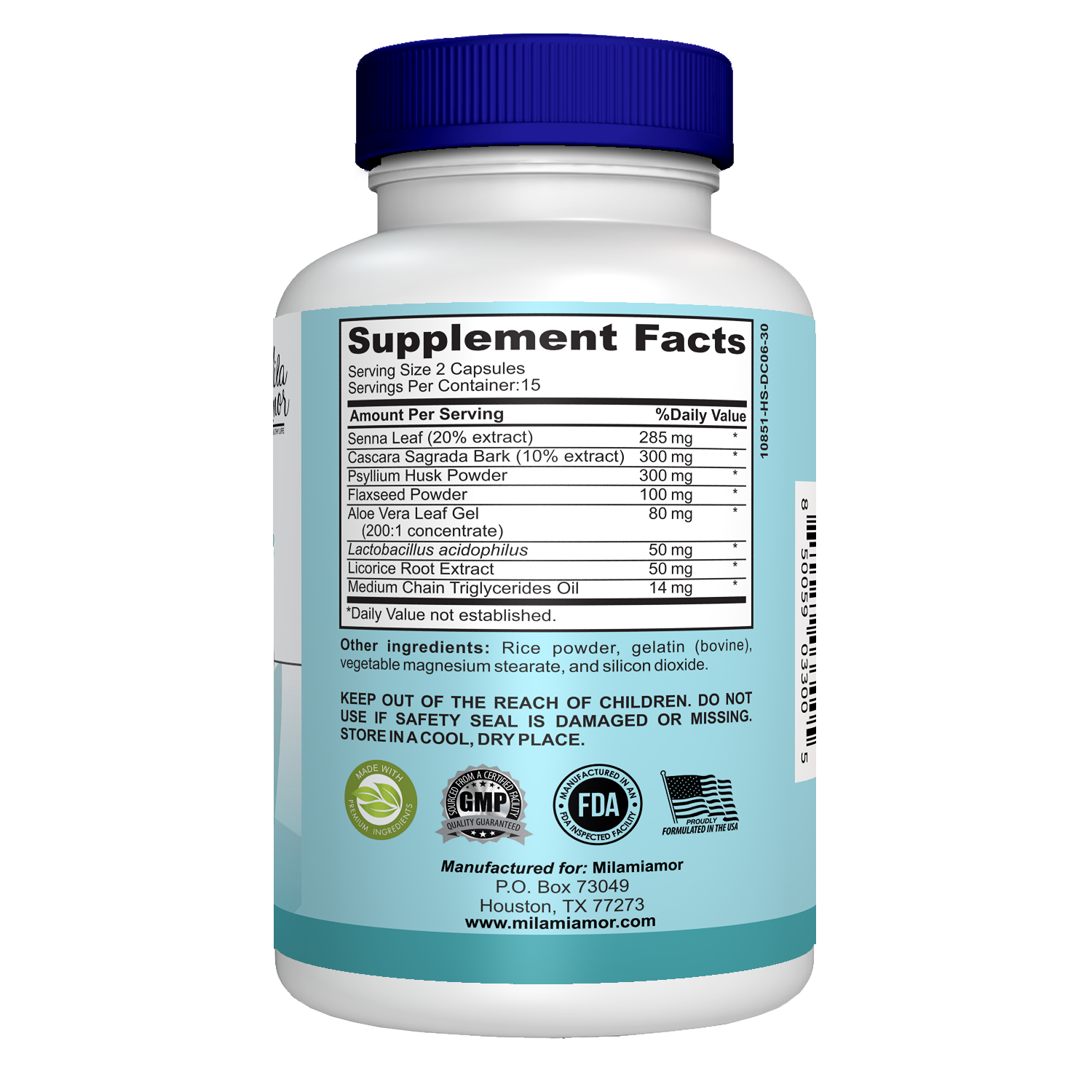 15 Day Cleanse - Gut and Colon Support | Advanced Formula with Senna ...